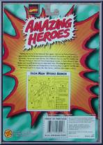 Iron Man (Hydro Armor) from Marvel - Amazing Heroes manufactured by Toy Biz [Back]