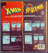 Magneto & Chameleon from Marvel - Canadian 2-Pack - Series 1 manufactured by Toy Biz [Back]
