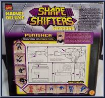 Punisher from Marvel - Shape Shifters manufactured by Toy Biz [Back]