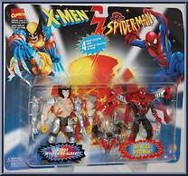 Robot Wolverine-Albert & Air Attack Spider-Man