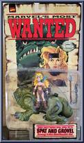 Spat and Grovel from Marvel - Most Wanted manufactured by Toy Biz [Front]