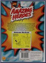 Spider-Man (Web-Glider) from Marvel - Amazing Heroes manufactured by Toy Biz [Back]
