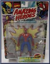 Spider-Man (Web-Glider) from Marvel - Amazing Heroes manufactured by Toy Biz [Front]