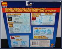 Thing and Spider-Man (Super Poseable) from Marvel - Canadian Team-Up manufactured by Toy Biz [Back]
