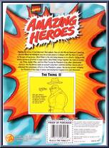 Thing II from Marvel - Amazing Heroes manufactured by Toy Biz [Back]
