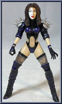 Typhoid Mary from Marvel - Super-Villains - The Vault manufactured by Toy Biz [Loose]