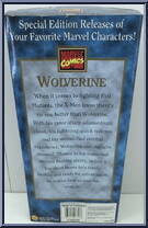 Wolverine from Marvel - 12" Special Edition manufactured by Toy Biz [Back]