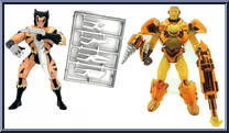 Wolverine (Savage Land) and Iron Man (Subterranean Armor)