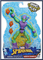 Green Goblin from Marvel - Bend and Flex - Basic Series manufactured by Hasbro [Front]