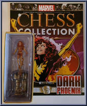 Dark Phoenix from Marvel Chess Collection - Basic Series manufactured by Eaglemoss [Front]