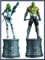 Drax the Destroyer / Gamora from Marvel Chess Collection - Special manufactured by Eaglemoss [Loose]