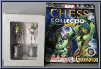 Drax the Destroyer / Gamora from Marvel Chess Collection - Special manufactured by Eaglemoss [Front]
