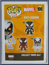 Anti-Venom from Marvel - Marvel Universe Pop! manufactured by Funko [Back]