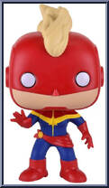 Captain Marvel (Masked) Action Figure