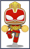 Captain Marvel (Gingerbread) Action Figure