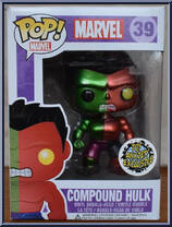 Compound Hulk (Metallic) from Marvel - Marvel Universe Pop! manufactured by Funko [Front]