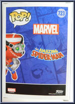 Cyborg Spider-Man from Marvel - Marvel Universe Pop! manufactured by Funko [Back]