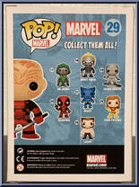 Deadpool (Unmasked) from Marvel - Marvel Universe Pop! manufactured by Funko [Back]