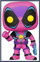 Deadpool (Blacklight) (Special Edition) from Marvel - Marvel Universe Pop! manufactured by Funko [Loose]