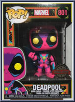 Deadpool (Blacklight) (Special Edition) from Marvel - Marvel Universe Pop! manufactured by Funko [Front]