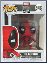 Deadpool (1st Appearance) from Marvel - 80 Years Pop! manufactured by Funko [Front]