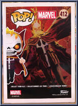 Doctor Strange (Ghost Rider) (Glows in the Dark) (Special Edition) from Marvel - Marvel Universe Pop! manufactured by Funko [Back]