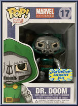 Dr. Doom (Metallic) from Marvel - Marvel Universe Pop! manufactured by Funko [Front]