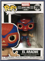 El Aracno from Marvel - Lucha Libre Pop! manufactured by Funko [Front]