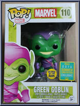 Green Goblin (Glider) (Glows in the Dark) from Marvel - Marvel Universe Pop! manufactured by Funko [Front]