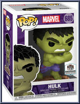 Hulk from Marvel - Marvel Universe Pop! manufactured by Funko [Front]