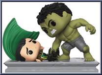 Hulk Smashing Loki (Movie Moments) Action Figure