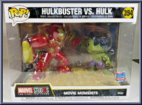 Hulkbuster vs. Hulk (Movie Moments) from Marvel - Marvel Stud10s Pop! manufactured by Funko [Front]