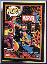 Magneto (Blacklight) from Marvel - Marvel Universe Pop! manufactured by Funko [Back]