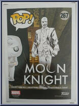 Moon Knight (Rolled up Sleeves) (Glows in the Dark) from Marvel - Marvel Universe Pop! manufactured by Funko [Back]