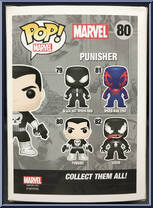 Punisher from Marvel - Marvel Universe Pop! manufactured by Funko [Back]