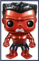 Red Hulk (Metallic) from Marvel - Marvel Universe Pop! manufactured by Funko [Loose]