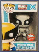 Wolverine (Black / White) from Marvel - Marvel Universe Pop! manufactured by Funko [Front]