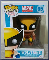 Wolverine (Classic Brown) from Marvel - Marvel Universe Pop! manufactured by Funko [Front]