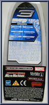 Sandman from Marvel - Spider-Man 3 - Titanium Series (Die-Cast) manufactured by Galoob [Back]