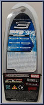 Spider-Man from Marvel - Spider-Man 3 - Titanium Series (Die-Cast) manufactured by Galoob [Back]