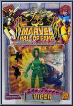 Viper from Marvel - Hall of Fame - She-Force - Series 2 manufactured by Toy Biz [Front]