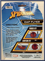 Spider-Man Cap Flyer from Marvel - Spider-Man manufactured by Ja-Ru [Back]