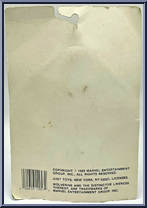 Wolverine from Marvel - Bend-Ems manufactured by Just Toys [Back]