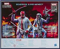 Deadpool / Hit-Monkey from Marvel Legends - 80th Anniversary Series - Exclusives manufactured by Hasbro [Back]