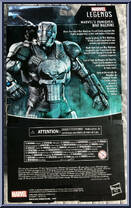 Punisher (War Machine Armor) from Marvel Legends - 80th Anniversary Series - Exclusives manufactured by Hasbro [Back]
