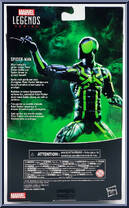 Spider-Man (Big Time) from Marvel Legends - 80th Anniversary Series - Exclusives manufactured by Hasbro [Back]