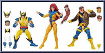 Wolverine / Jean Grey / Cyclops Action Figure