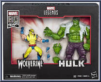 Wolverine / Hulk from Marvel Legends - 80th Anniversary Series - Multi-Packs manufactured by Hasbro [Front]