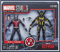 Ant-Man / Yellow Jacket from Marvel Legends - Cinematic Universe 10th Anniversary - Box Sets manufactured by Hasbro [Front]