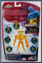 Beast from Marvel Legends - Nemesis Series manufactured by Hasbro [Back]